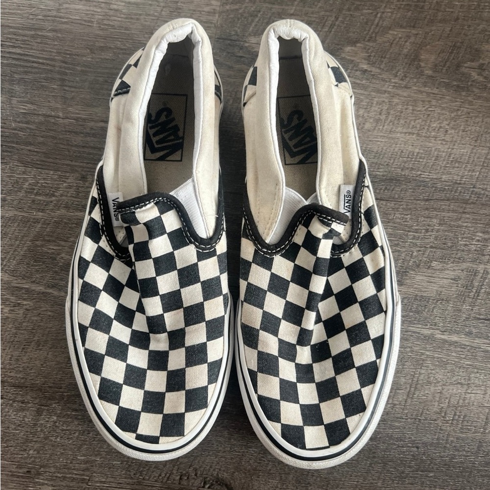 Checkered Vans
